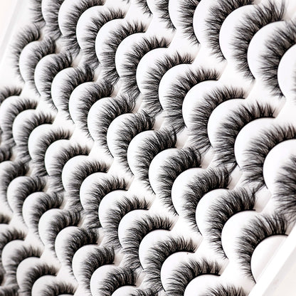 3D False Eyelashes Are Multi-layered, Realistic, Soft And Comfortable