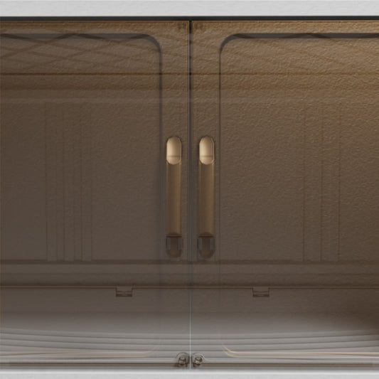 35.4 Inch Wide Clear Plastic Locker For Closet Organizer Storage, Folding Storage Box