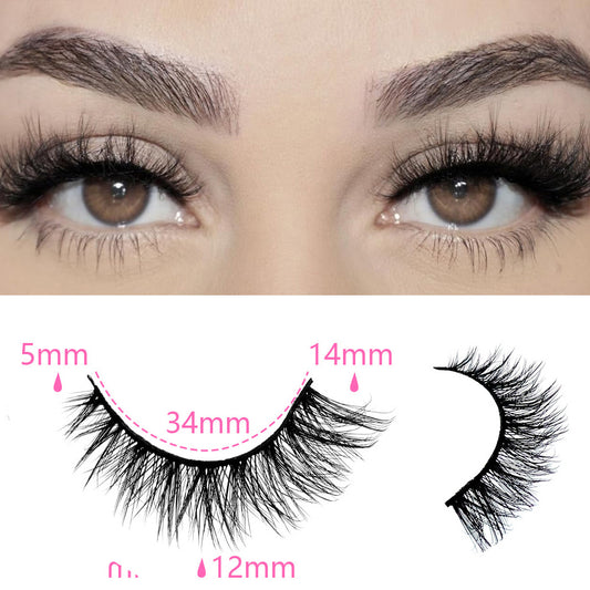 3D False Eyelashes Are Multi-layered, Realistic, Soft And Comfortable