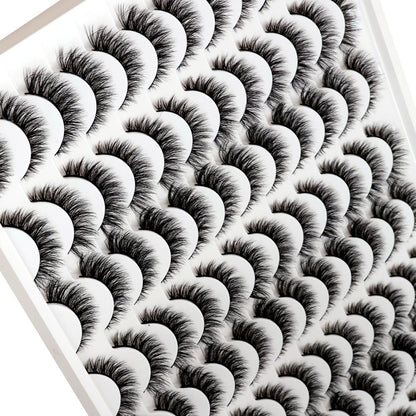 3D False Eyelashes Are Multi-layered, Realistic, Soft And Comfortable
