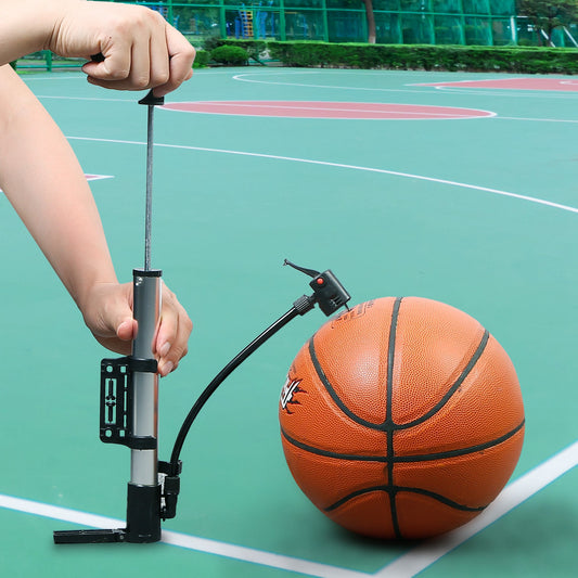 1Pc Mini Bike Inflator Portable Bicycle Tire Inflator Ball Air Inflating With Mount Frame For Mountain Road Bike