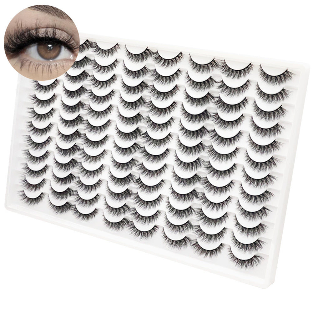 3D False Eyelashes Are Multi-layered, Realistic, Soft And Comfortable