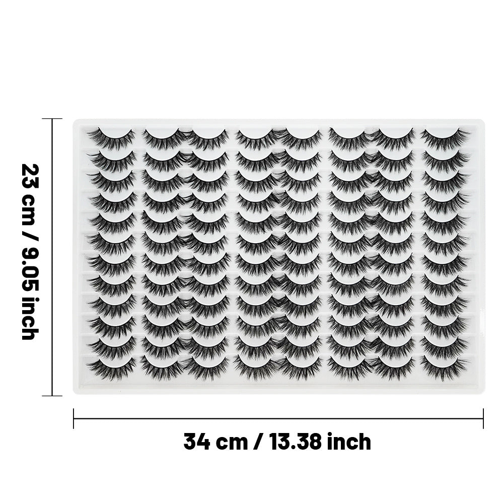 3D False Eyelashes Are Multi-layered, Realistic, Soft And Comfortable