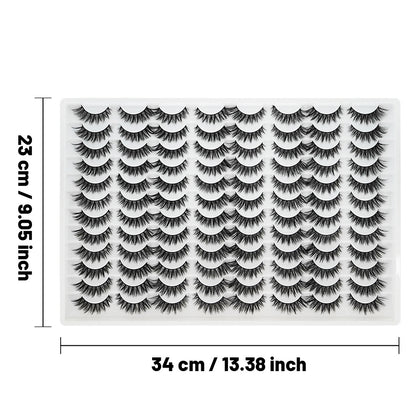 3D False Eyelashes Are Multi-layered, Realistic, Soft And Comfortable